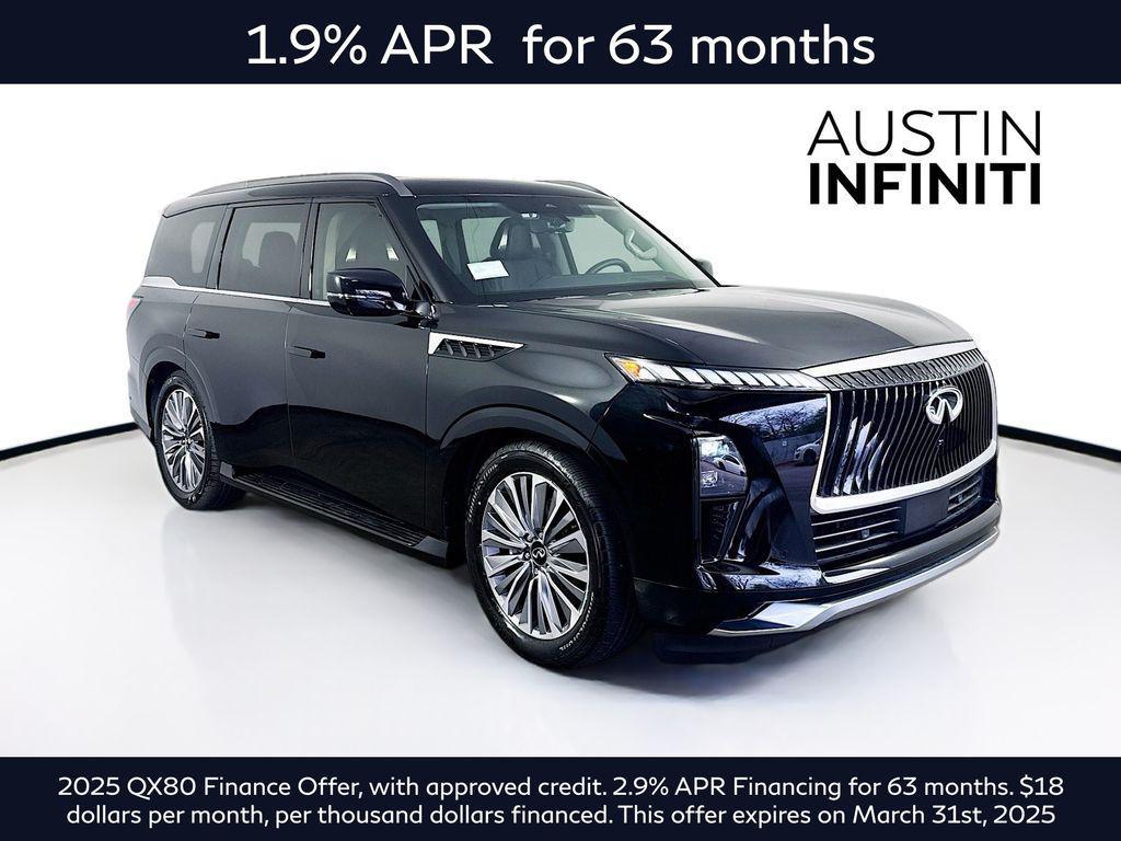 new 2025 INFINITI QX80 car, priced at $101,639