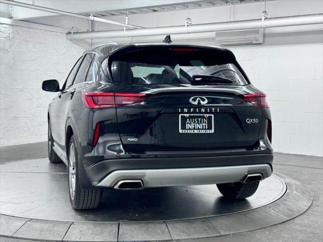 used 2023 INFINITI QX50 car, priced at $39,128