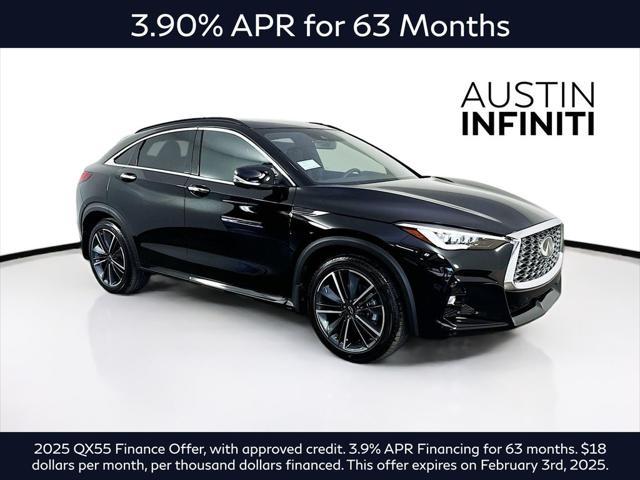 new 2025 INFINITI QX55 car, priced at $57,269