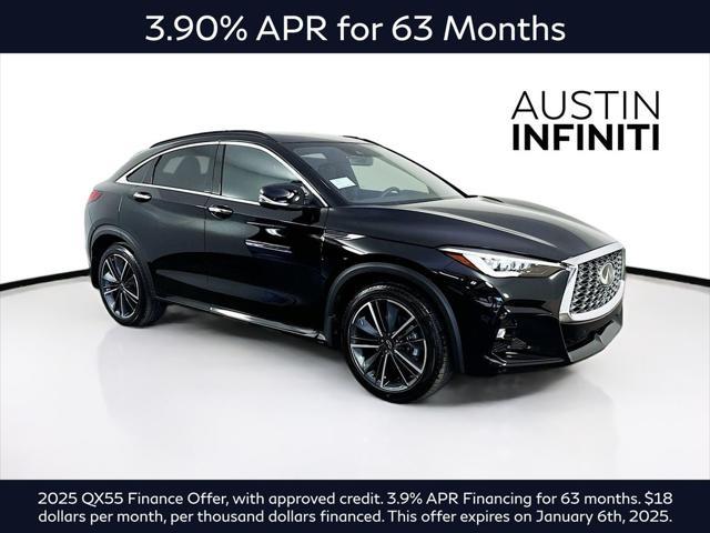 new 2025 INFINITI QX55 car, priced at $56,269