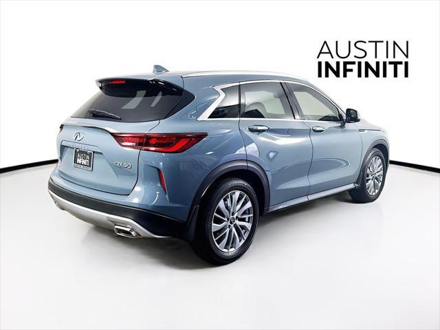 new 2025 INFINITI QX50 car, priced at $42,600