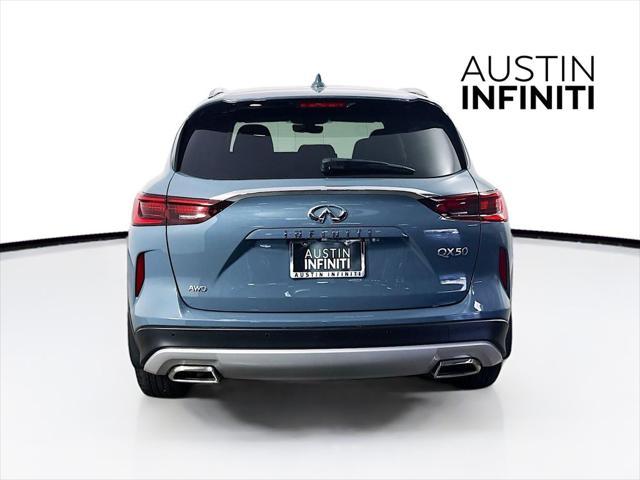 new 2025 INFINITI QX50 car, priced at $42,600