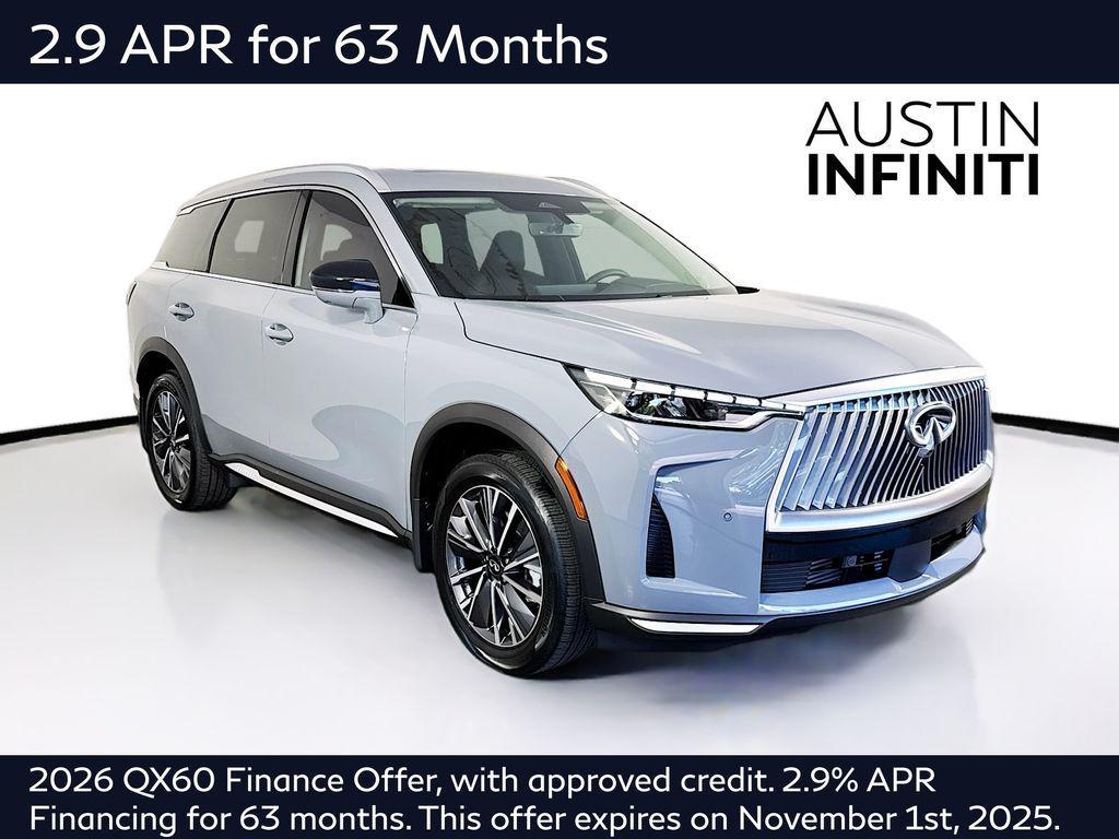 new 2026 INFINITI QX60 car, priced at $59,306