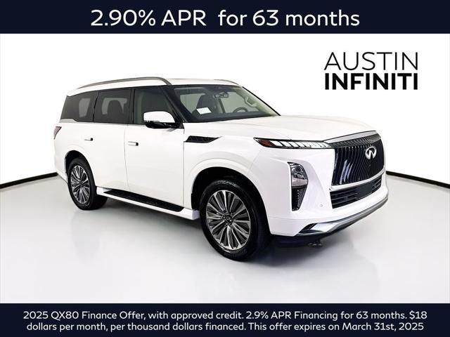 new 2025 INFINITI QX80 car, priced at $89,223