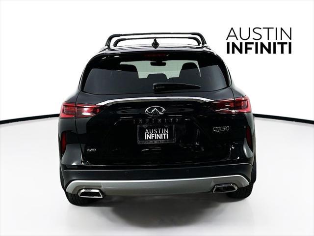 new 2025 INFINITI QX50 car, priced at $49,317