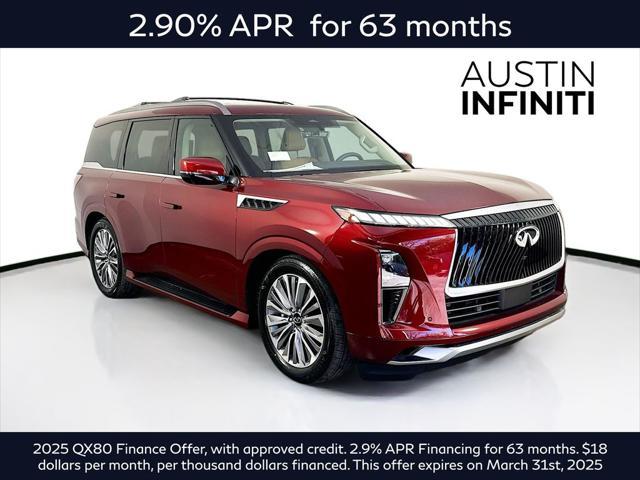 new 2025 INFINITI QX80 car, priced at $95,194