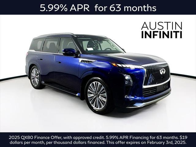 new 2025 INFINITI QX80 car, priced at $106,099