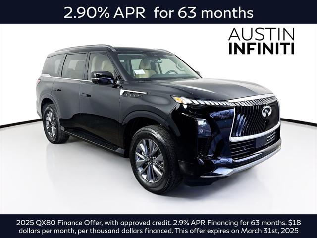 new 2025 INFINITI QX80 car, priced at $81,023