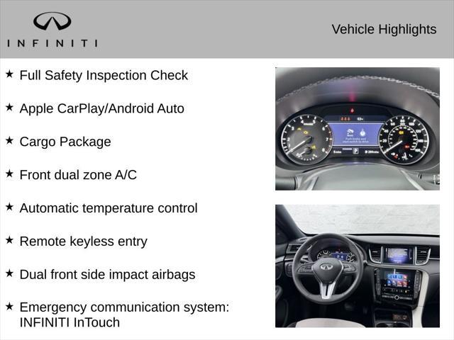 used 2024 INFINITI QX55 car, priced at $39,987