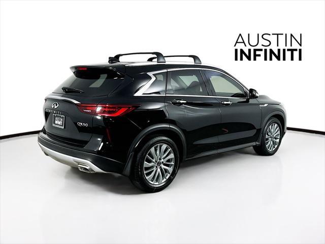 new 2025 INFINITI QX50 car, priced at $48,369