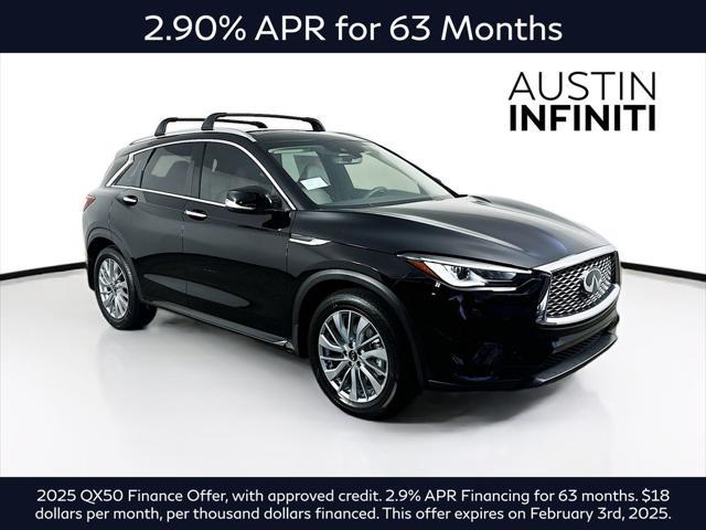 new 2025 INFINITI QX50 car, priced at $48,369