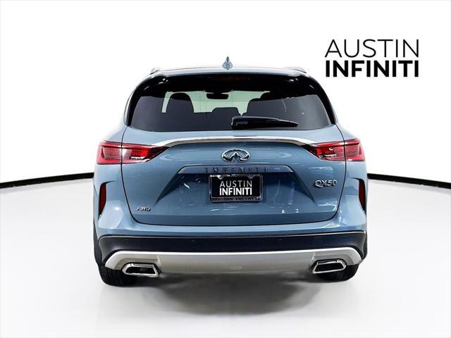 new 2025 INFINITI QX50 car, priced at $49,964