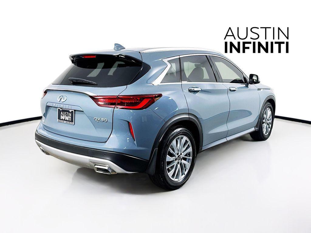 new 2025 INFINITI QX50 car, priced at $45,964