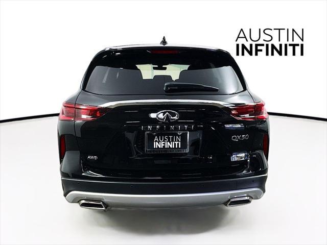 new 2025 INFINITI QX50 car, priced at $43,247