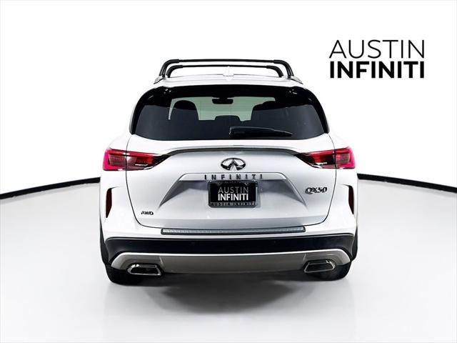 new 2025 INFINITI QX50 car, priced at $52,594