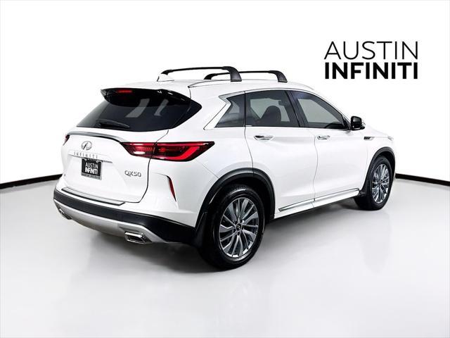 new 2025 INFINITI QX50 car, priced at $52,594