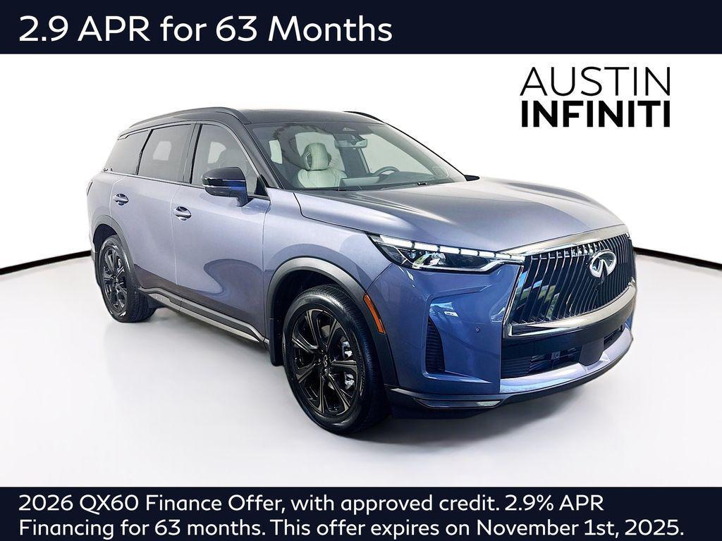 new 2026 INFINITI QX60 car, priced at $69,659