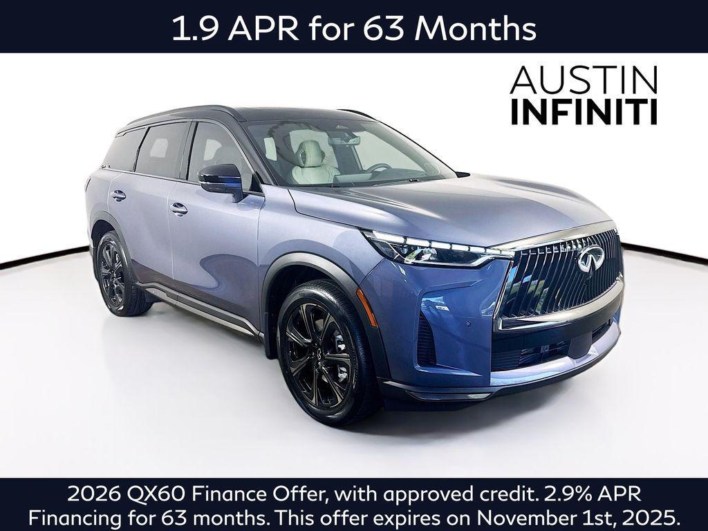 new 2026 INFINITI QX60 car, priced at $72,494