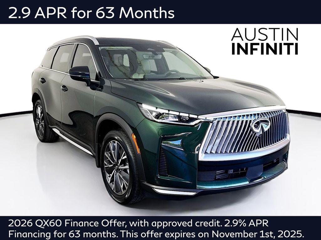 new 2026 INFINITI QX60 car, priced at $61,226