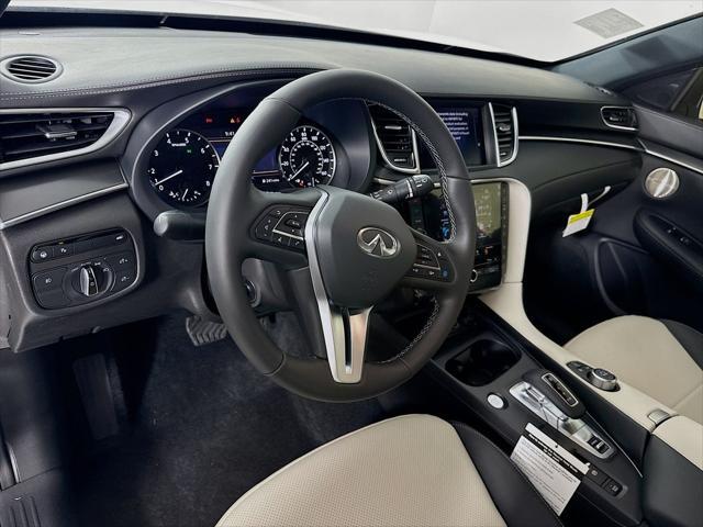 new 2025 INFINITI QX55 car, priced at $58,080