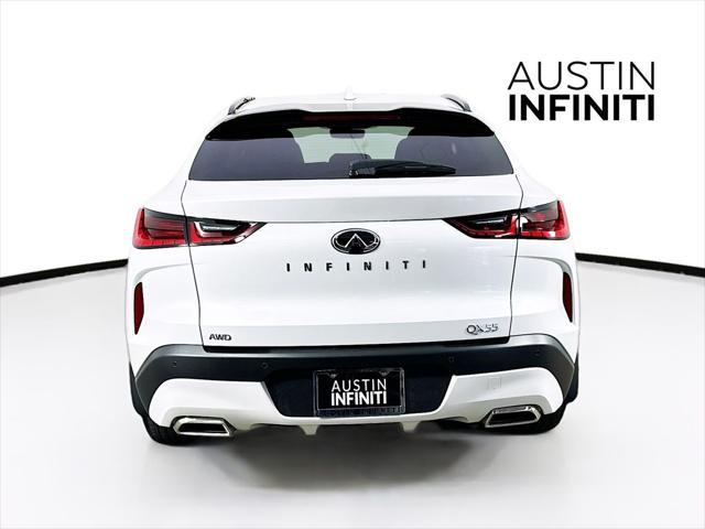 new 2025 INFINITI QX55 car, priced at $52,889