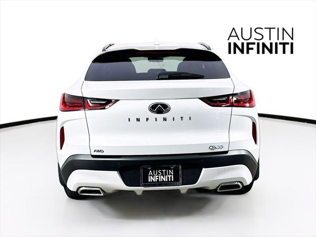 new 2025 INFINITI QX55 car, priced at $52,984