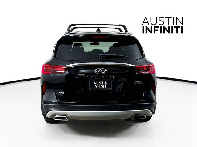 new 2025 INFINITI QX50 car, priced at $47,792