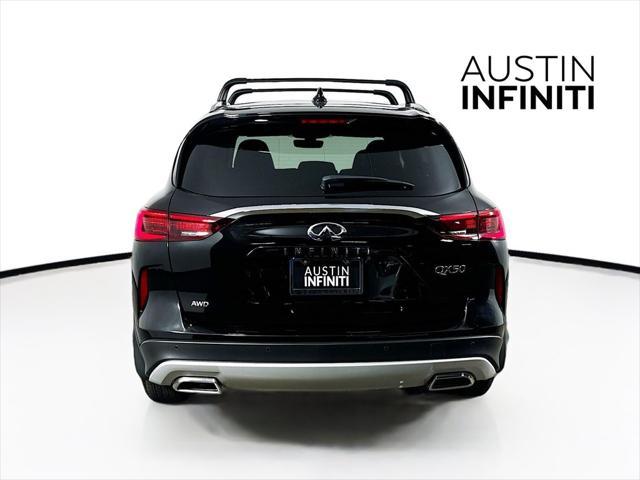 new 2025 INFINITI QX50 car, priced at $49,269