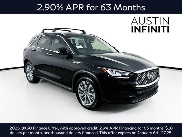 new 2025 INFINITI QX50 car, priced at $48,269