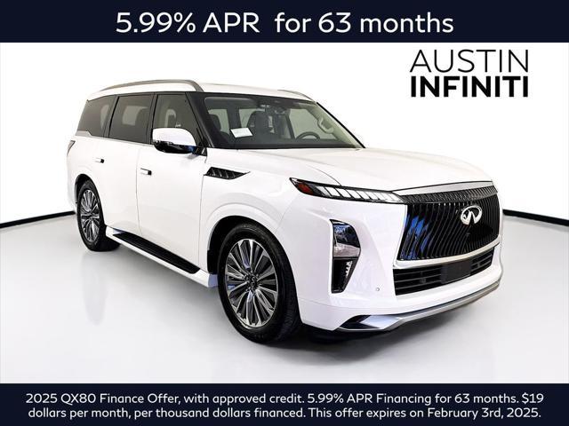 new 2025 INFINITI QX80 car, priced at $101,844