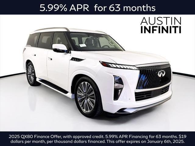 new 2025 INFINITI QX80 car, priced at $100,844