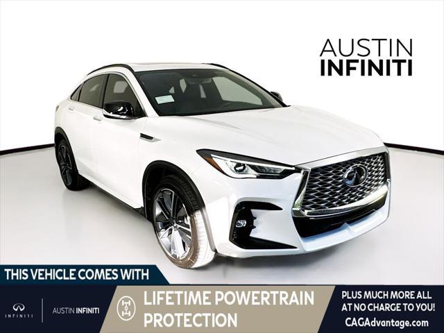 new 2025 INFINITI QX55 car, priced at $52,984