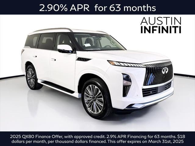 new 2025 INFINITI QX80 car, priced at $98,844