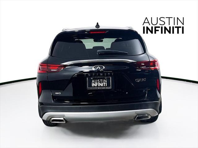 new 2025 INFINITI QX50 car, priced at $49,269