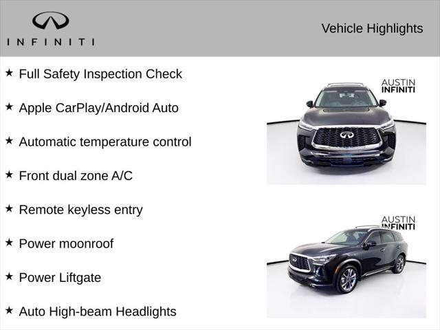 used 2024 INFINITI QX60 car, priced at $44,453