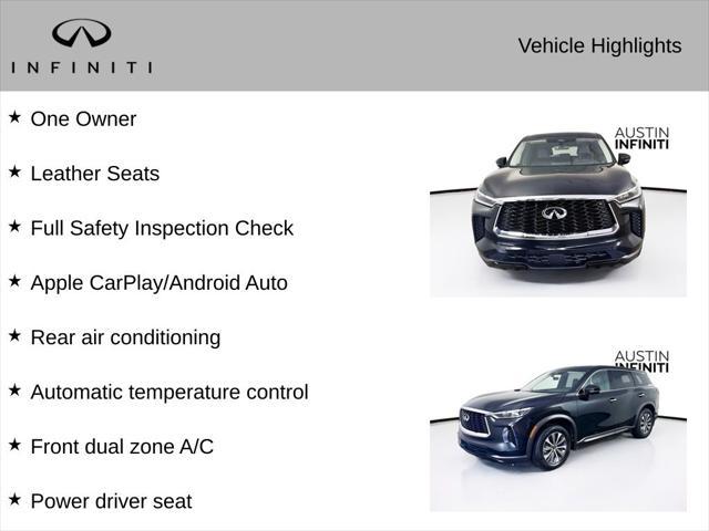 used 2023 INFINITI QX60 car, priced at $37,382