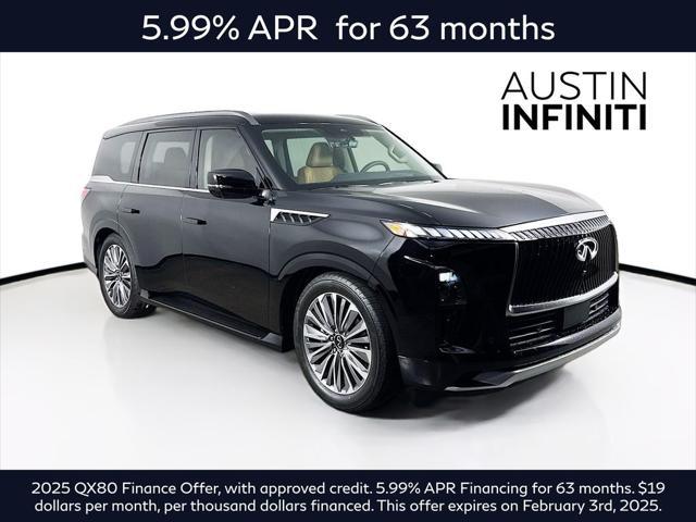 new 2025 INFINITI QX80 car, priced at $94,199