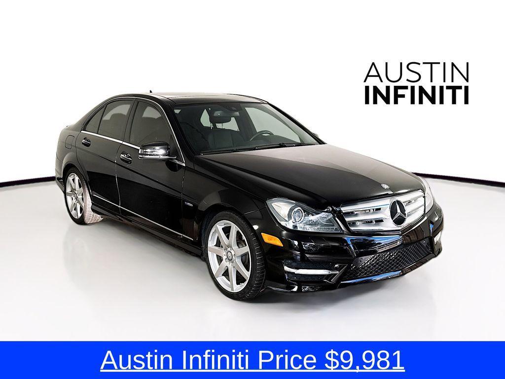 used 2012 Mercedes-Benz C-Class car, priced at $9,981
