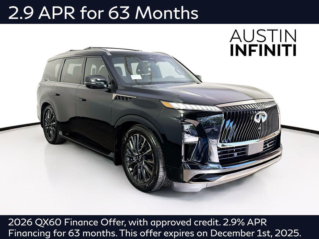 new 2026 INFINITI QX80 car, priced at $114,040