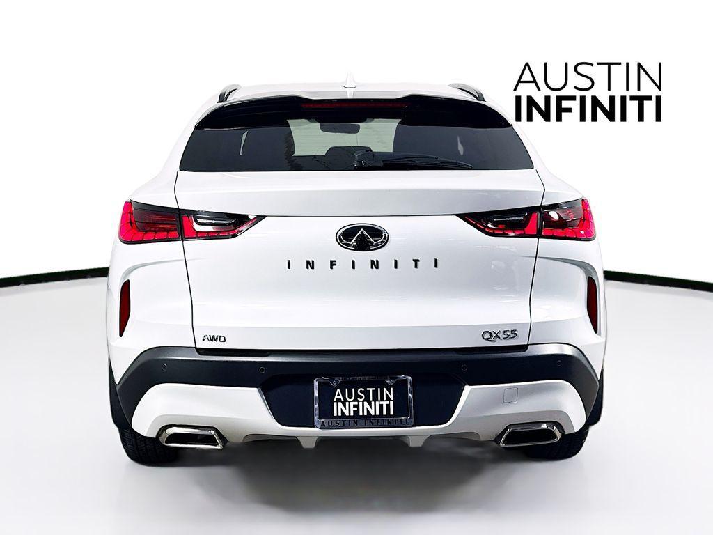 used 2025 INFINITI QX55 car, priced at $43,981