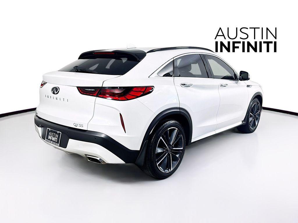 used 2025 INFINITI QX55 car, priced at $43,981