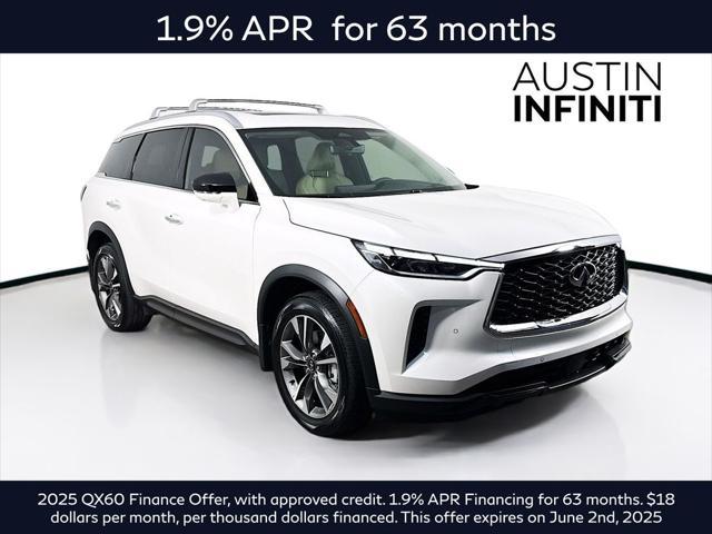 new 2025 INFINITI QX60 car, priced at $64,519
