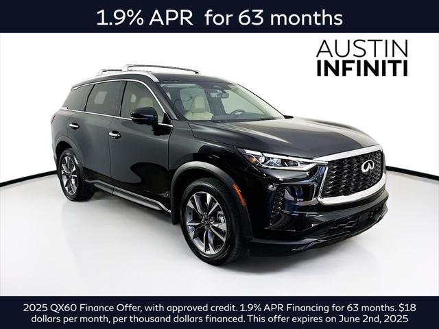 new 2025 INFINITI QX60 car, priced at $61,079