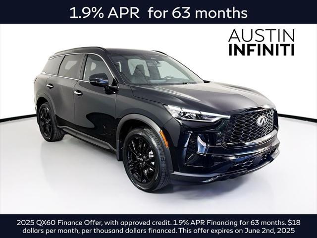 new 2025 INFINITI QX60 car, priced at $54,980