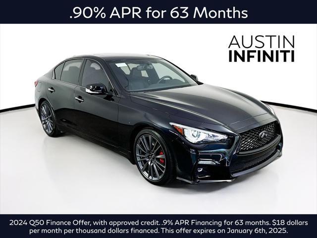 new 2024 INFINITI Q50 car, priced at $59,829