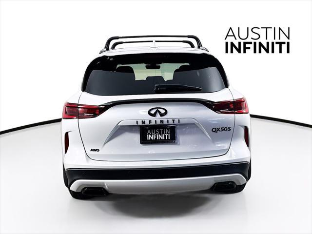 new 2025 INFINITI QX50 car, priced at $52,170