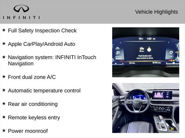 used 2024 INFINITI QX60 car, priced at $44,057