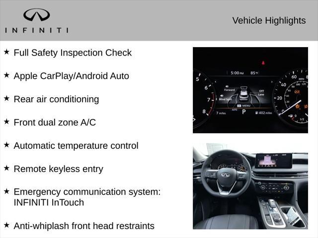 used 2024 INFINITI QX60 car, priced at $40,555