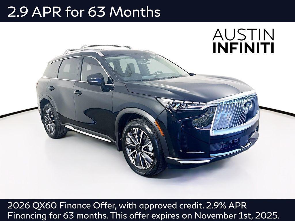 new 2026 INFINITI QX60 car, priced at $62,183