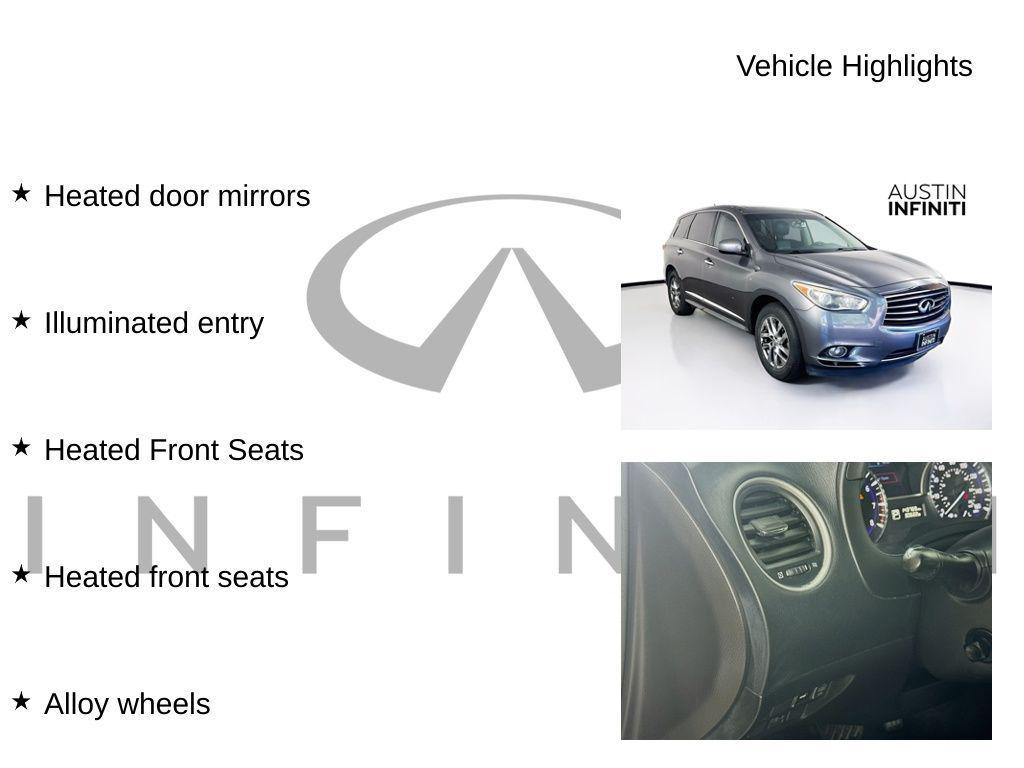 used 2015 INFINITI QX60 car, priced at $8,781